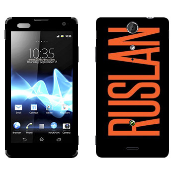   «Ruslan»   Sony Xperia TX