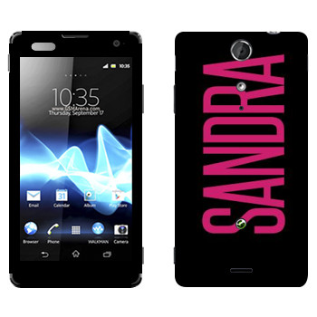   «Sandra»   Sony Xperia TX