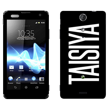   «Taisiya»   Sony Xperia TX