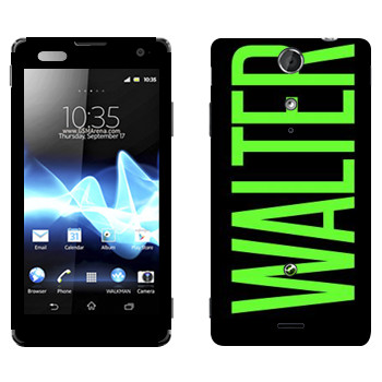   «Walter»   Sony Xperia TX