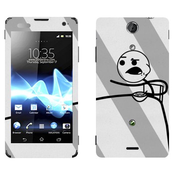   «Cereal guy,   »   Sony Xperia TX