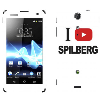   «I love Spilberg»   Sony Xperia TX