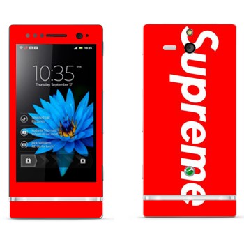   «Supreme   »   Sony Xperia U