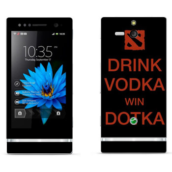   «Drink Vodka With Dotka»   Sony Xperia U