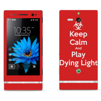   «Keep calm and Play Dying Light»   Sony Xperia U