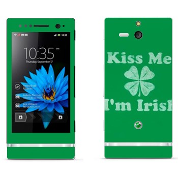   «Kiss me - I'm Irish»   Sony Xperia U