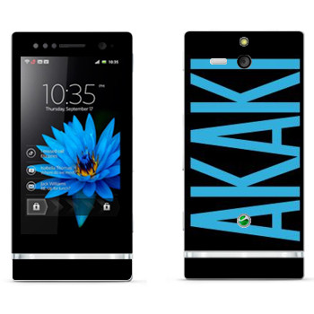   «Akaki»   Sony Xperia U