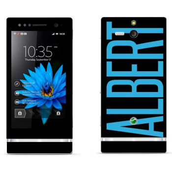   «Albert»   Sony Xperia U