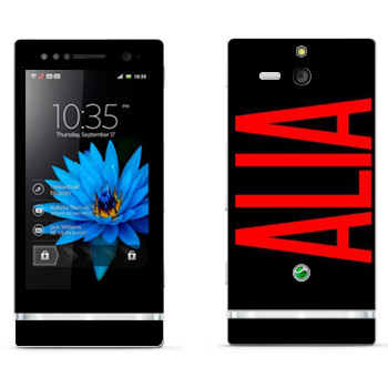   «Alia»   Sony Xperia U