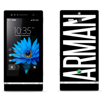   «Arman»   Sony Xperia U