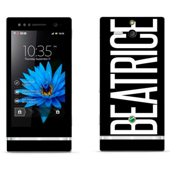   «Beatrice»   Sony Xperia U