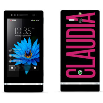   «Claudia»   Sony Xperia U