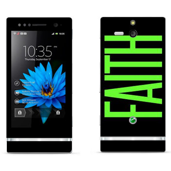   «Faith»   Sony Xperia U