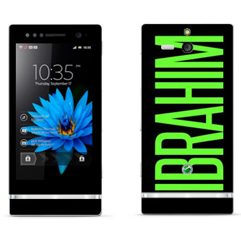   «Ibrahim»   Sony Xperia U