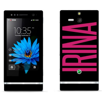   «Irina»   Sony Xperia U