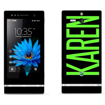   «Karen»   Sony Xperia U