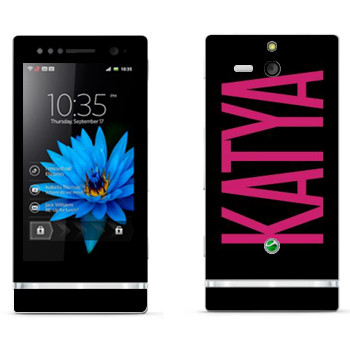   «Katya»   Sony Xperia U