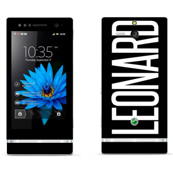   «Leonard»   Sony Xperia U