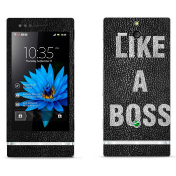   « Like A Boss»   Sony Xperia U