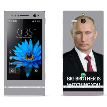   « - Big brother is watching you»   Sony Xperia U