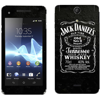   «Jack Daniels»   Sony Xperia V