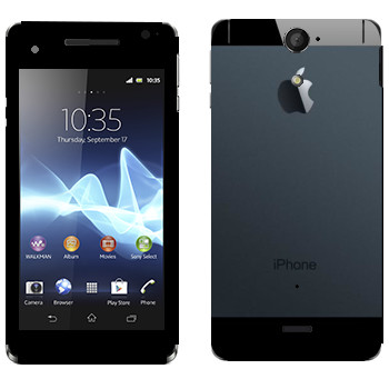   «- iPhone 5»   Sony Xperia V