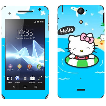   «Hello Kitty  »   Sony Xperia V