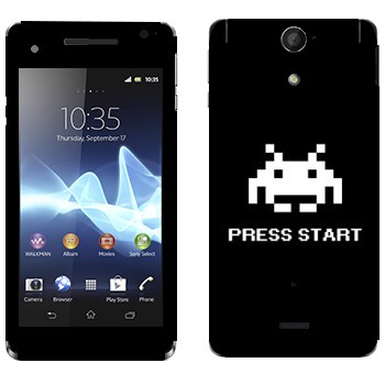   «8 - Press start»   Sony Xperia V