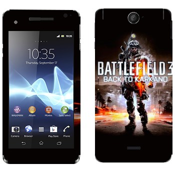   «Battlefield: Back to Karkand»   Sony Xperia V