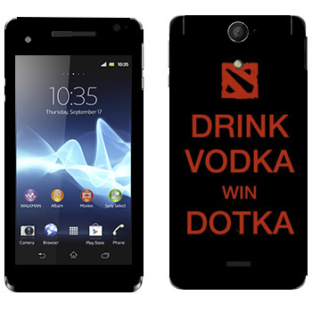   «Drink Vodka With Dotka»   Sony Xperia V