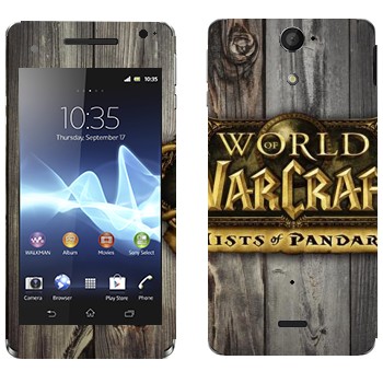   «World of Warcraft : Mists Pandaria »   Sony Xperia V
