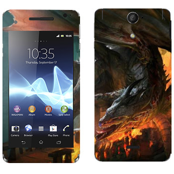   «Drakensang fire»   Sony Xperia V