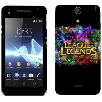   « League of Legends »   Sony Xperia V