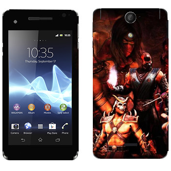   « Mortal Kombat»   Sony Xperia V