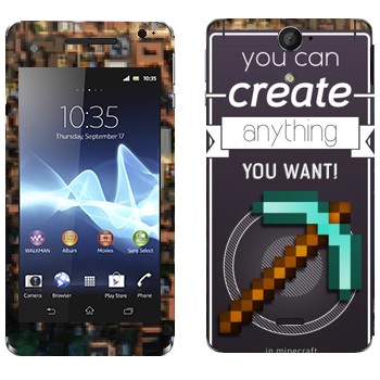   «  Minecraft»   Sony Xperia V