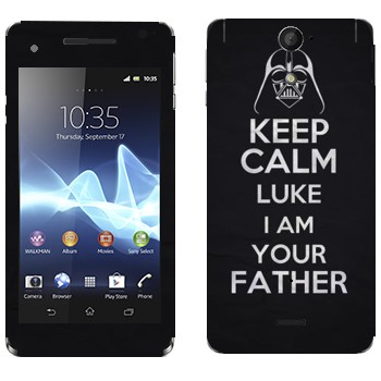   «Keep Calm Luke I am you father»   Sony Xperia V
