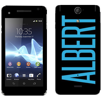   «Albert»   Sony Xperia V