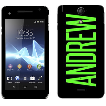   «Andrew»   Sony Xperia V