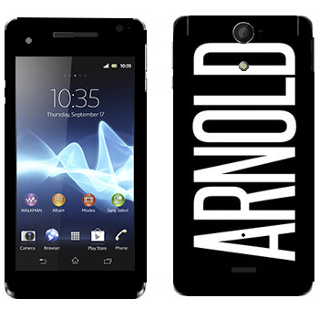   «Arnold»   Sony Xperia V