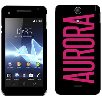   «Aurora»   Sony Xperia V