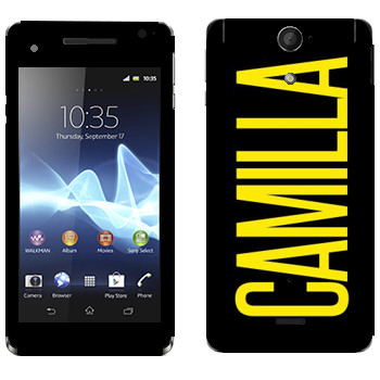   «Camilla»   Sony Xperia V