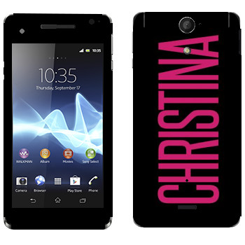  «Christina»   Sony Xperia V