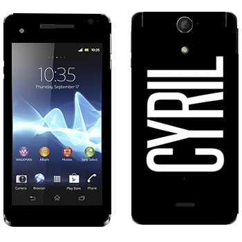   «Cyril»   Sony Xperia V