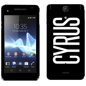   «Cyrus»   Sony Xperia V