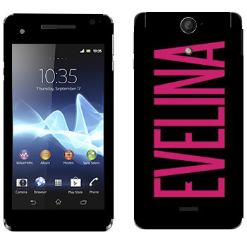   «Evelina»   Sony Xperia V