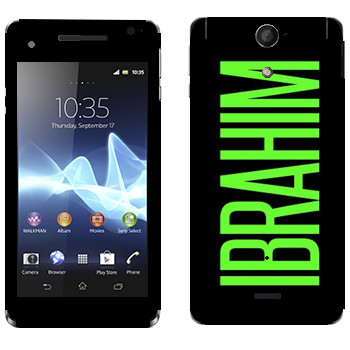   «Ibrahim»   Sony Xperia V