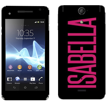   «Isabella»   Sony Xperia V