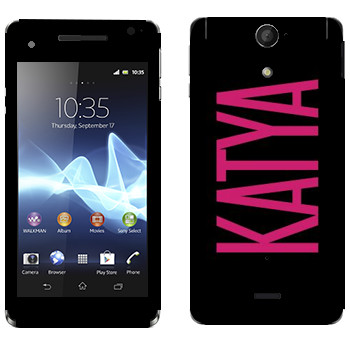   «Katya»   Sony Xperia V