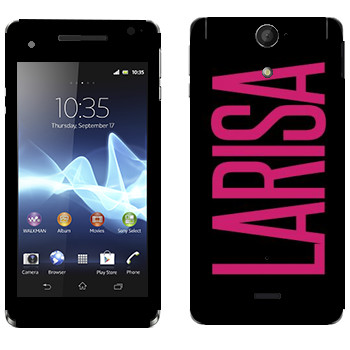   «Larisa»   Sony Xperia V