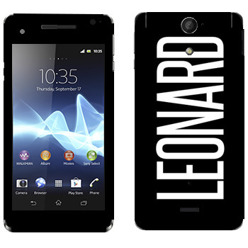   «Leonard»   Sony Xperia V